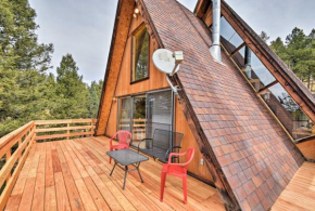 A-Frame Cabin with Mtn Views - 4 Mi to Cripple Creek!